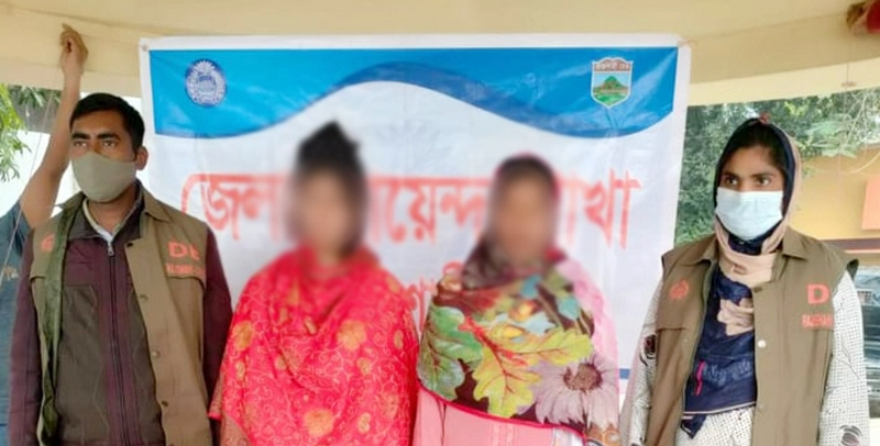 রাজশাহীতে ৭০ লাখ টাকার হেরোইনসহ মা-মেয়ে গ্রেফতার